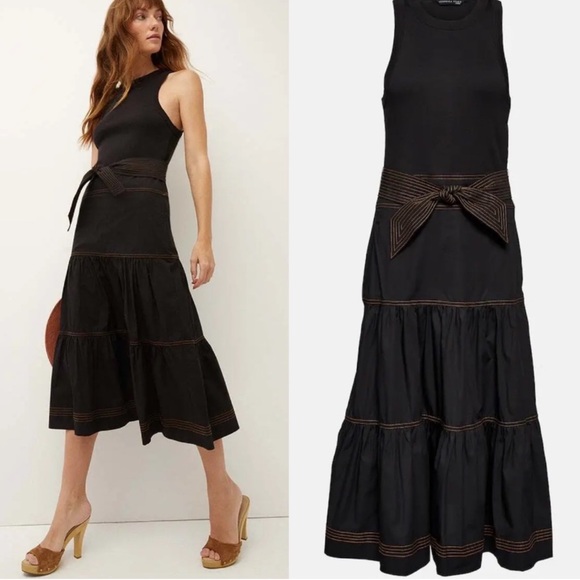 Veronica Beard Dresses & Skirts - Veronica beard austyn belted dress pima cotton (belt not included) excellent
